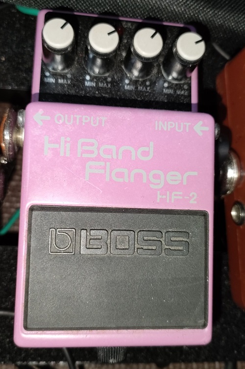 BOSS Hi Band Flanger ギターエフェクター BOSS HF-2 - High Band Flanger - YouTube